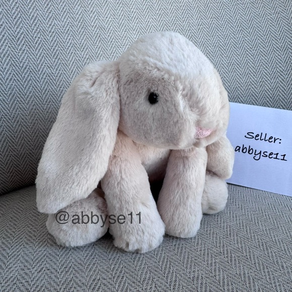 Jellycat Small Smudge Rabbit Plush Toy NWT 100% Authentic SMG3R - Picture 4 of 6